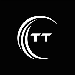 TT logo. T T design. White TT letter. TT, T T letter logo design. T T letter logo design in FIVE, FOUR, THREE, style. letter logo set in one artboard. T T letter logo vector design.