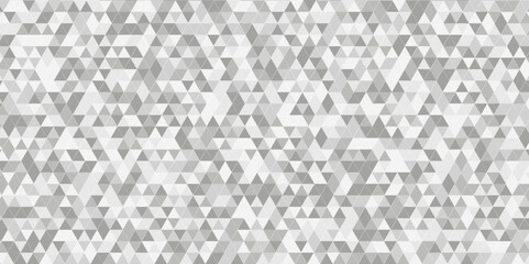 Abstract triangle polygonal gray background. Modern abstract geometric polygon background. Abstract seamless polygon background vector illustration. White and gray Polygon Mosaic Background.
