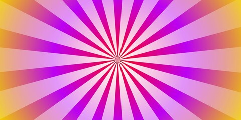 Green Gradient Fusion White Sunburst Background with Radial Circle Rays