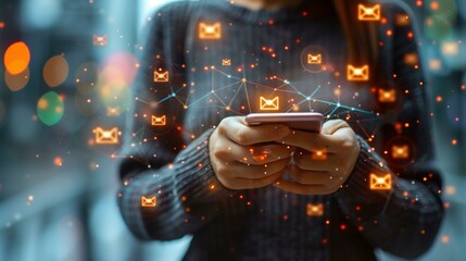 Delivery notification system receive real-time updates on status orders