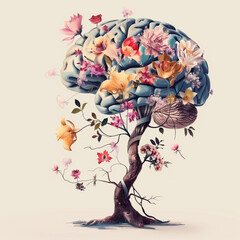 Tree With Brain: Mental Health Awareness