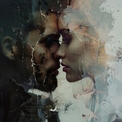 portrait of a person in the rain