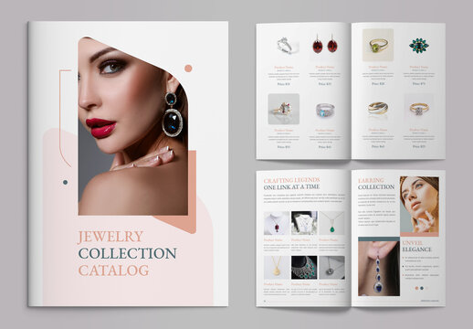 Jewelry Collection Product Catalog Template