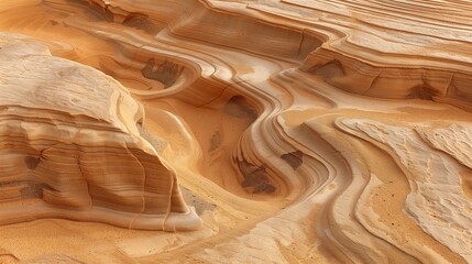 Desert Sand Patterns: Winds sculpt exquisite natural designs across landscapes.