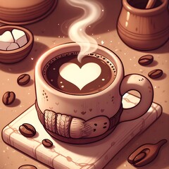 coffee and chocolate