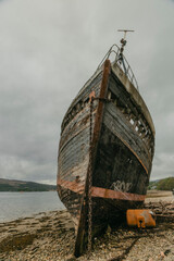 Rustic Remnants: Exploring the History of Corpach Shipwreck by Scotland's Rugged Coastline
