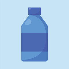 Water Bottles Icon Vector. Water Bottles icon illustrations. water gallon flat bottle  