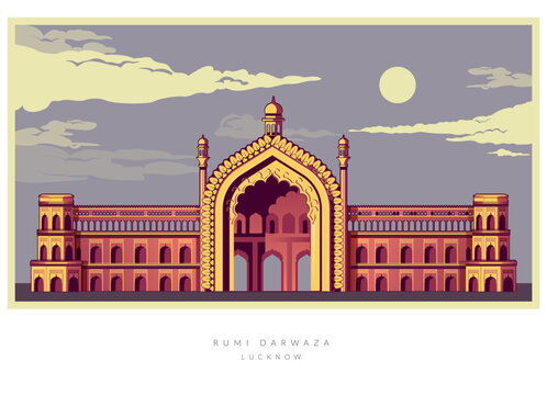 Lucknow City - Rumi Darwaza Icon