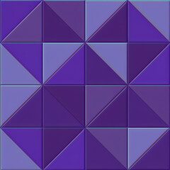 Obraz premium Square tiles with triangular elements 3