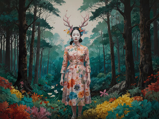 Fototapeta premium Mother Nature