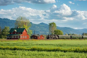 Missionshaus St. Wendel im Saarland - Missionshauskirche der Steyler Missionare. Beautiful simple AI generated image in 4K, unique.
