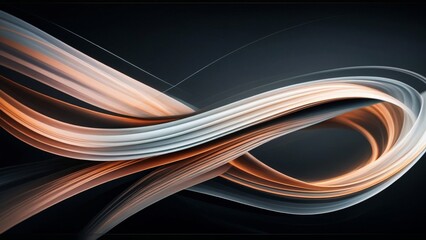 Abstract background on the theme of sports. Active stripes creating the dynamics of a complementary warm-cold color.