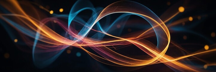 Abstract background on the theme of sports. Active stripes creating the dynamics of a complementary warm-cold color.