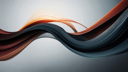 Abstract background on the theme of sports. Active stripes creating the dynamics of a complementary warm-cold color.