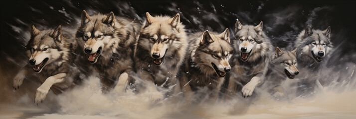 The Enchanting Wild Wolf