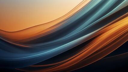 Abstract background on the theme of sports. Active stripes creating the dynamics of a complementary warm-cold color.