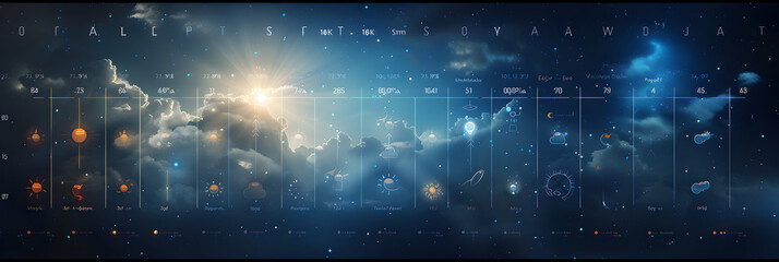 Comprehensive Multi-Day Weather Forecast: Temperature, Wind Speed, and Weather Conditions