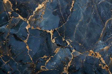 Blue marble with gold veining, high quality, high resolution