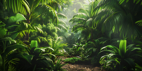 jungle background, Explore the biodiversity of a tropical rainforest.