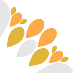 natural decorative frame corner