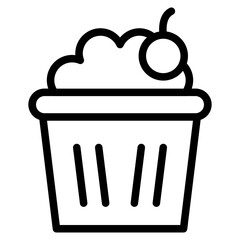 Breakfast pancakes with syrup and butter icon for food apps and websites