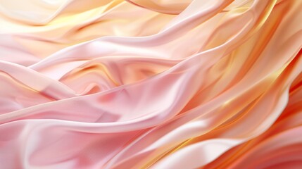 Naklejka premium Fashion smooth elegant flying cloth. Abstract 3D art background.