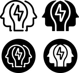 協力・ひらめき　アイコンセット