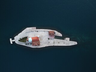 Island of Gospa od Skrpjela, Kotor Bay, Montenegro