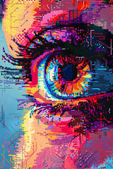 Fantasy Neon Eye