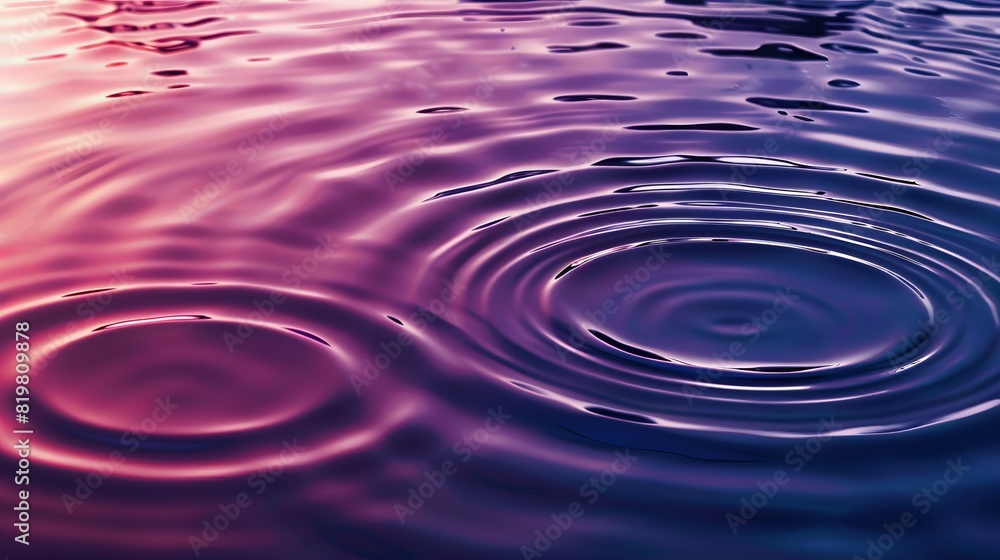 Canvas Prints macro photograph of a rippling water surface, capturing the reflections and fluid motion. concept of
