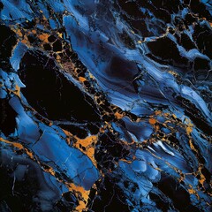 Fototapeta premium Abstract Marble Stone Pattern Texture with Gold and Multicolored Accents