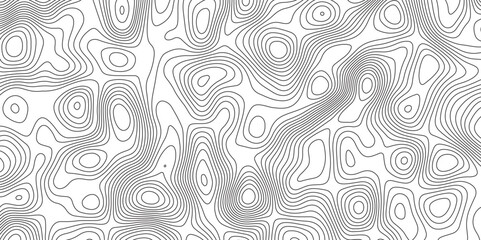 Topographic contour map. Vector cartography illustration. Map in Contour Line Light topographic topo contour. Illustrations of maps Abstract Geometric