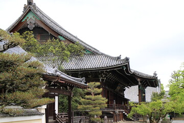 Hondo Hall of Seiryo-ji Temple in Kyoto, Japan