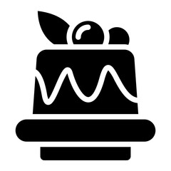 Breakfast pancakes with syrup and butter icon for food apps and websites