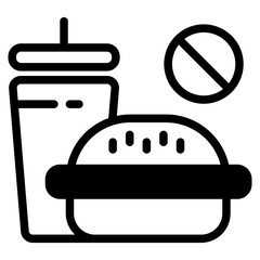 Burger vector icon