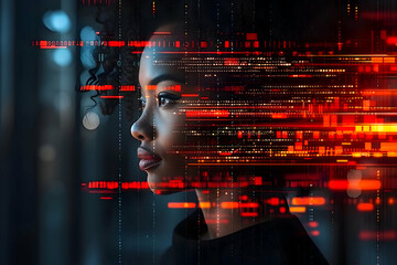 AGI Singularity - Futuristic Artificial General Intelligence Visualization Concept