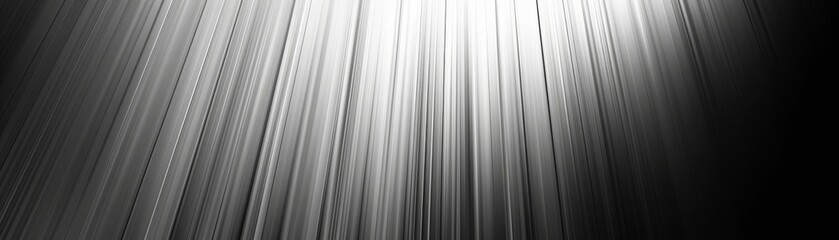 Obraz premium Close-up of white curtain with light shining through.