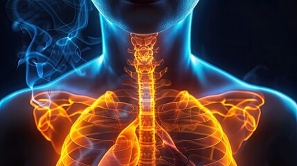 Smoking impacts the health of your respiratory system