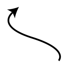 stroke arrow illustration