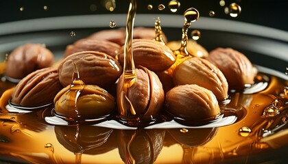Nuts in oil