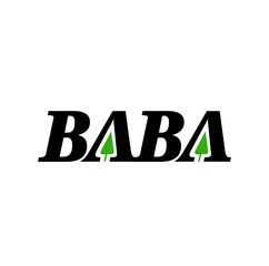 BABA company name initial letters monogram