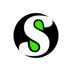 S company name initial letters monogram