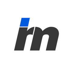 IRM company name initial letters monogram