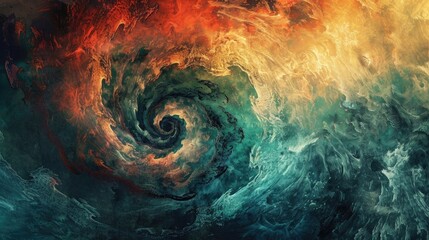 An abstract representation of infinity, with swirling patterns of endlessness and limitlessness.