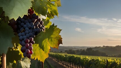 "Immerse yourself in the world of English wine week with our AI platform's visually descriptive and detailed images. From the intricate process of winemaking to the stunning landscapes of vineyards, l