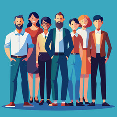 group of business people