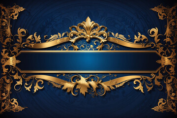 Luxury mandala background and place for your text and logo, Generative AI