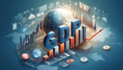 GDP国内総生産のイメージ