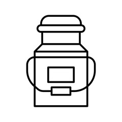 milk bucket icon