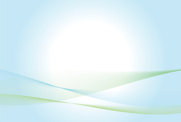 ウェーブのグラフィックの背景素材